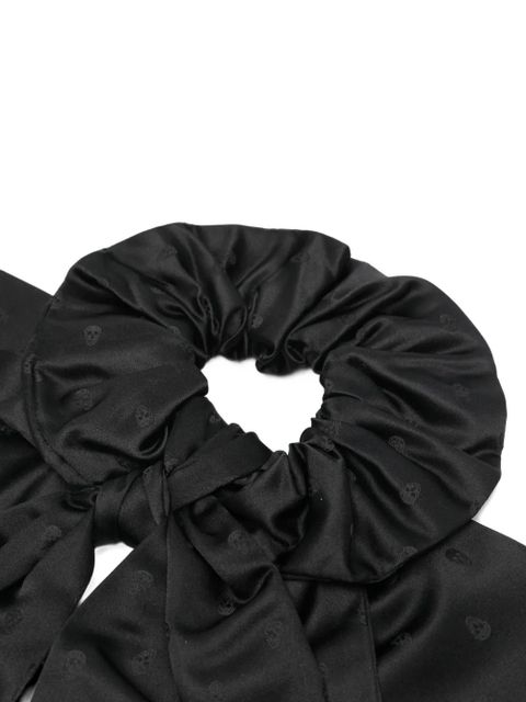 Alexander McQueen bow skull hair accessory - Black