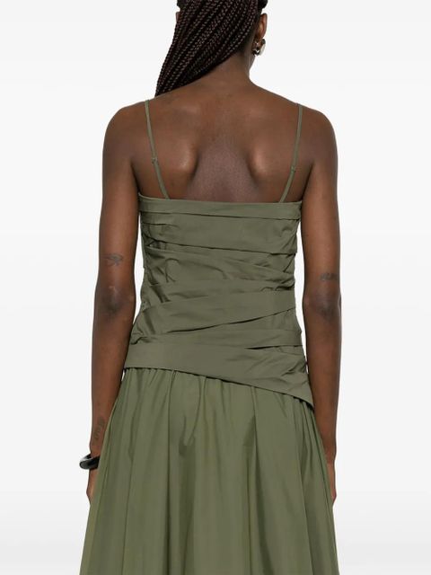 Simkhai gathered top - Green