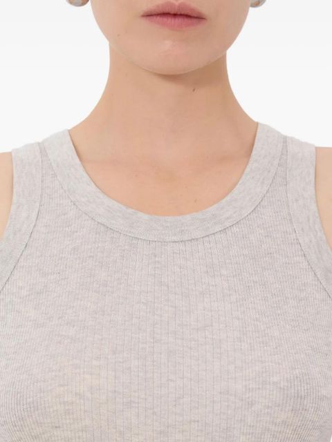 LouLou de Saison LIMBA embroidered tank top - Grey