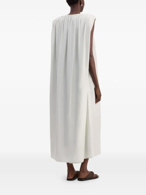 LouLou de Saison button-fastening midi dress - Neutrals