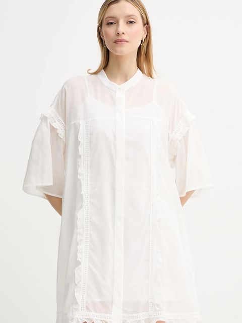 ISABELLE BLANCHE sukienka z domieszką jedwabiu - zdjęcie produktu nr 1