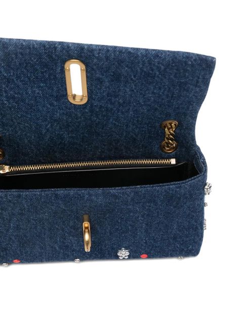 Marc Jacobs charm-embellished shoulder bag - Blue