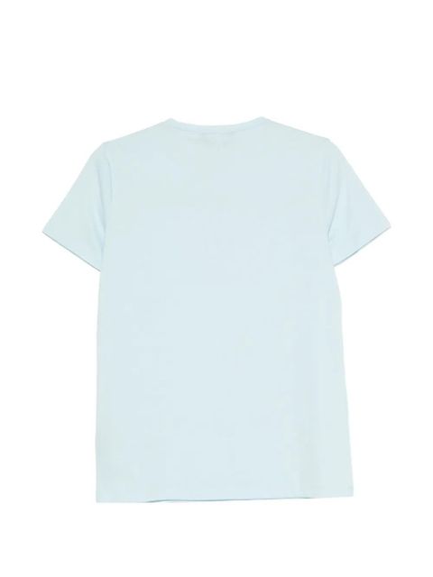 Lauren Ralph Lauren logo-embroidered T-shirt - Blue - zdjęcie produktu nr 2