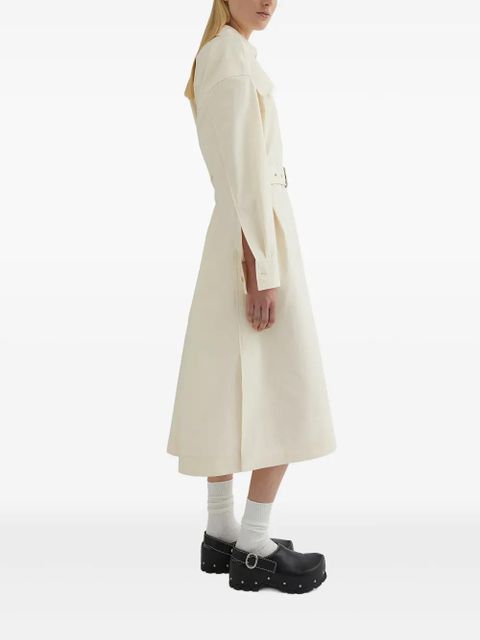 Jil Sander belted dress - Neutrals