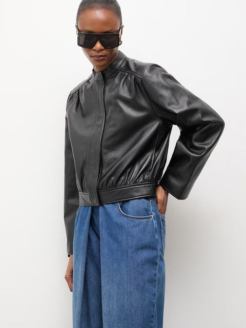 Answear.LAB kurtka damska skórzana MEMO z kolekcji Unscripted - zdjęcie produktu nr 1