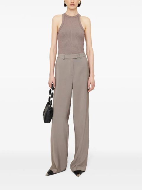 ANINE BING Eva ribbed tank top - Brown - zdjęcie produktu nr 2