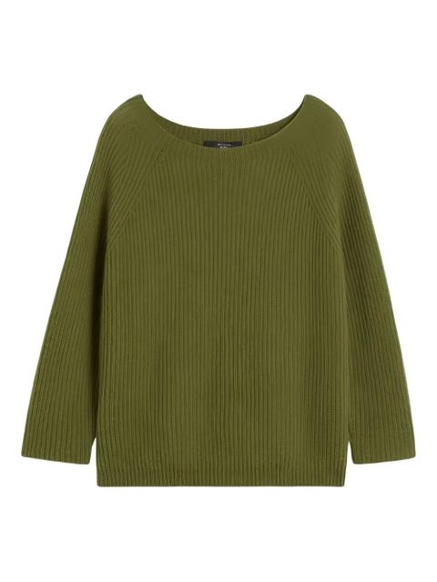 Weekend Max Mara ribbed sweater - Green - zdjęcie produktu nr 1