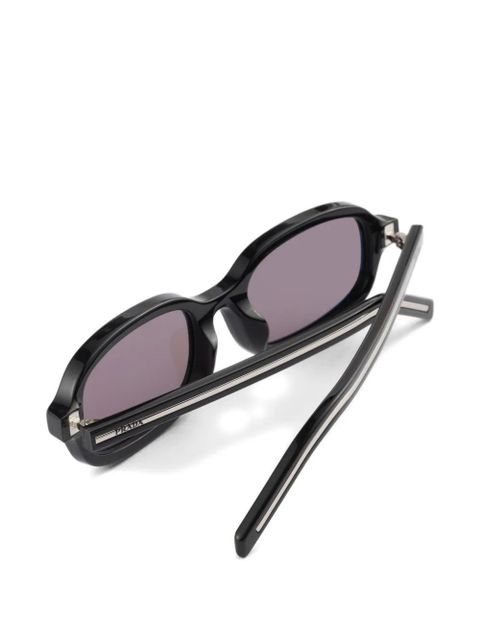 Prada Eyewear sunglasses with the iconic metal plaque - Black
