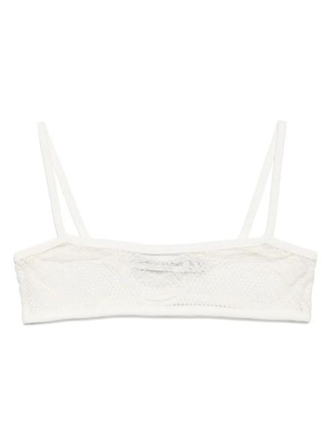 Christopher Esber lace bralette - White - zdjęcie produktu nr 1