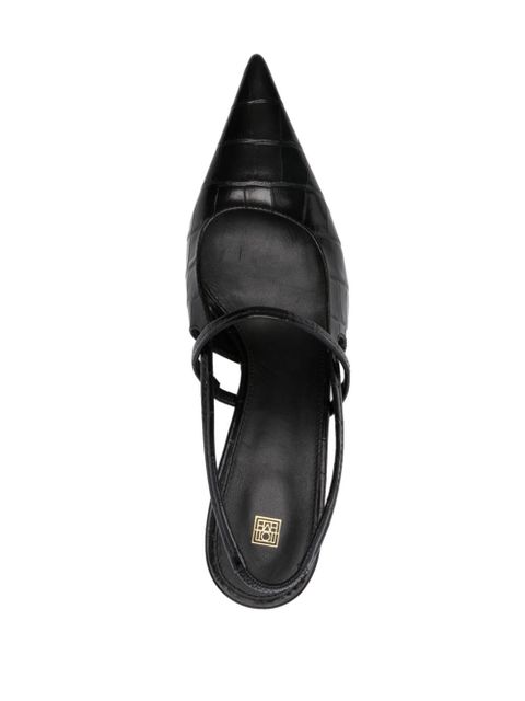 TOTEME 50mm The Sharp pumps - Black
