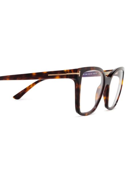 TOM FORD Eyewear square-frame glasses - Brown