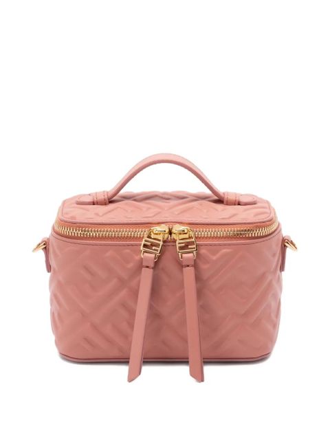 FENDI quilted top-handle make-up bag - Pink - zdjęcie produktu nr 1