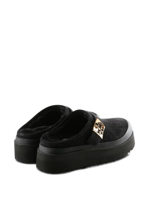 Tory Burch Mellow buckle platform mules - Black