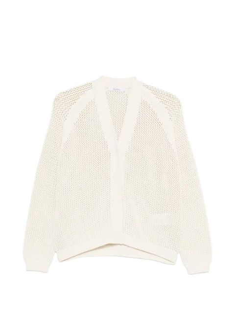 Max Mara V-neck button cardigan - White - zdjęcie produktu nr 1