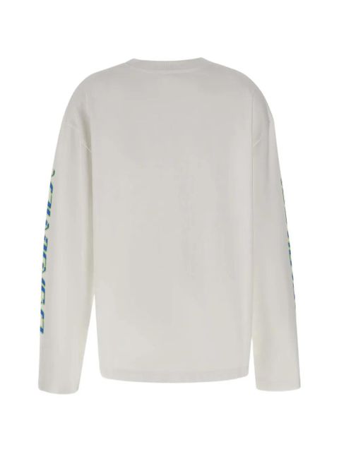 Casablanca graphic-print long-sleeve T-shirt - White - zdjęcie produktu nr 2