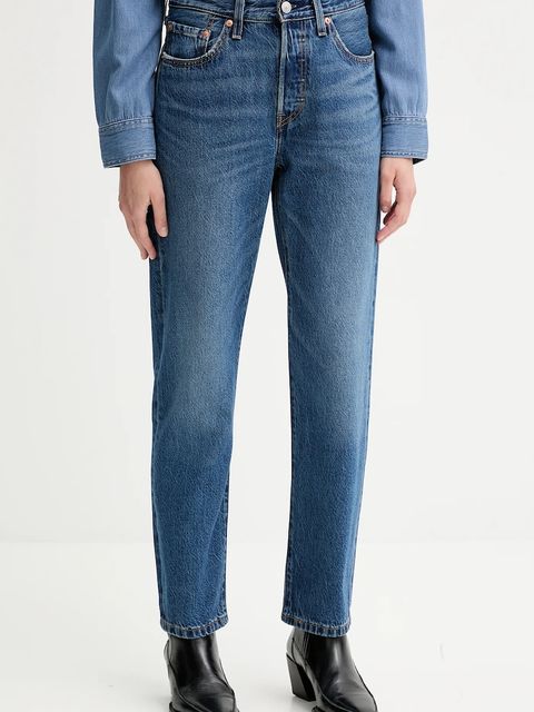 Levi's jeansy 501® CROP LIGHTWEIGHT damskie high waist A8746 - zdjęcie produktu nr 1