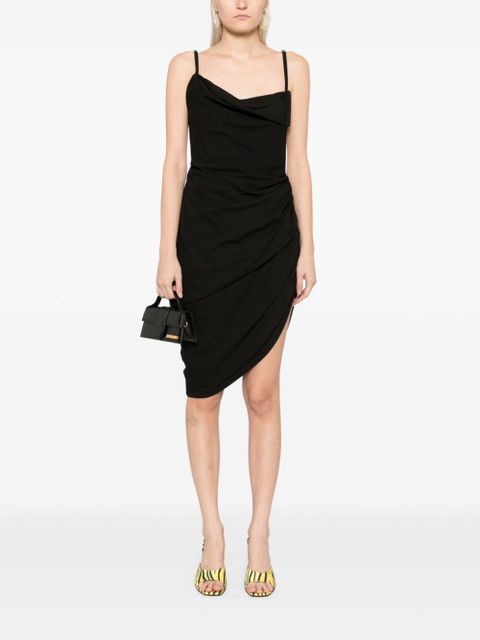 Jacquemus La Robe Saudade Mini Dress - Black - zdjęcie produktu nr 2