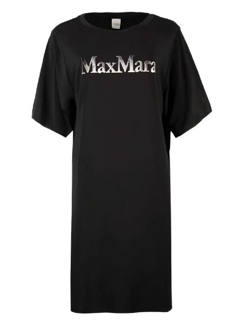 Max Mara Luna logo mini dress - Black - zdjęcie produktu nr 1