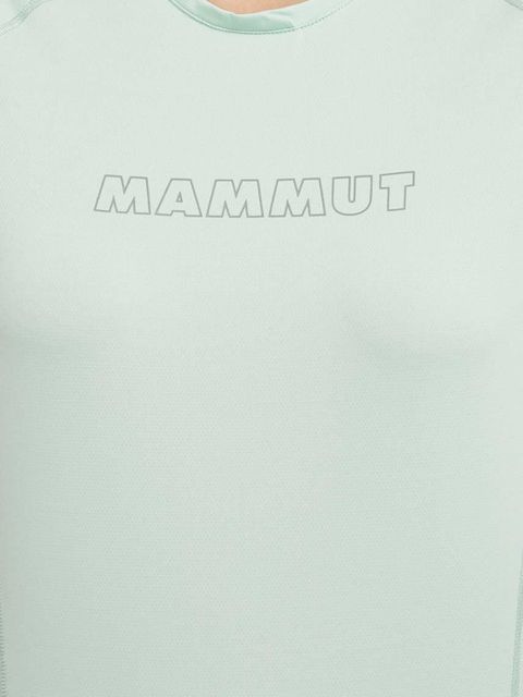 Mammut t-shirt sportowy Selun FL Logo kolor zielony