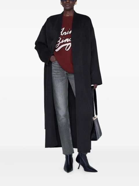 ANINE BING Miles sweatshirt - Red - zdjęcie produktu nr 2