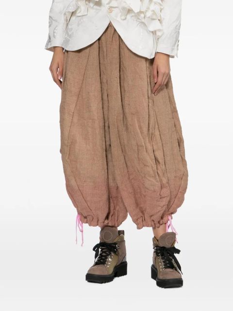 Comme Des Garçons dip-dye trousers - Neutrals - zdjęcie produktu nr 2