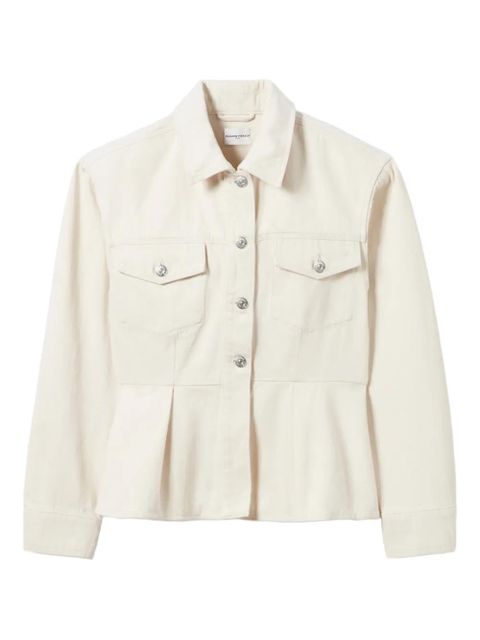 Claudie Pierlot pocket denim jacket - Neutrals - zdjęcie produktu nr 1