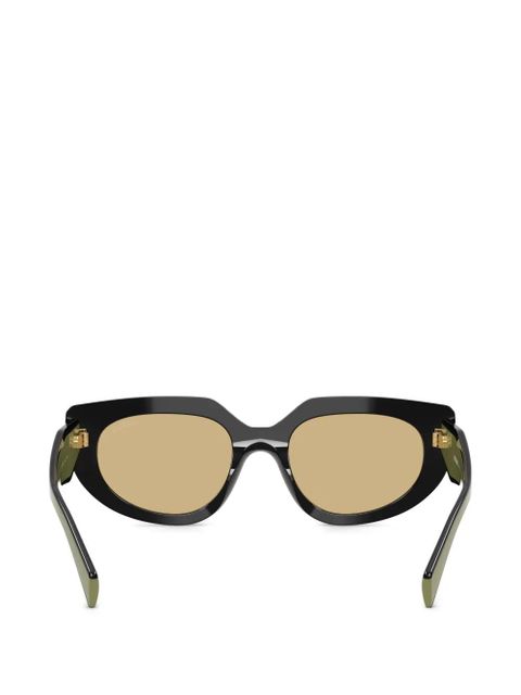 Prada Eyewear oval-frame sunglasses - Black