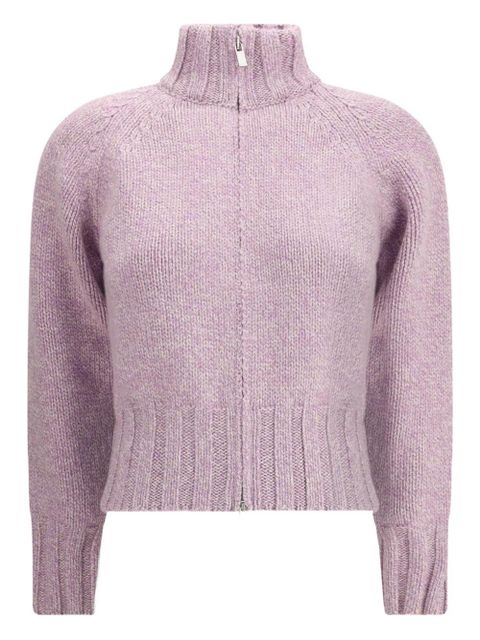 Magda Butrym high-neck zip-front cardigan - Pink - zdjęcie produktu nr 1