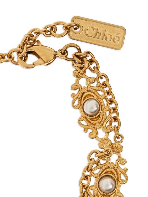 Chloé Château Treasures medallion-pendant bracelet - Gold