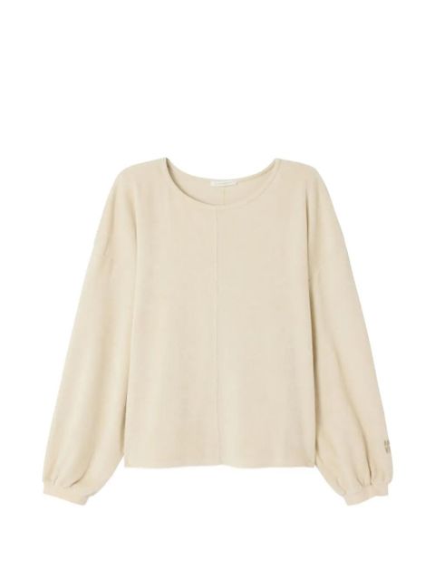 American Vintage Fuxow long-sleeved cotton sweatshirt - Neutrals - zdjęcie produktu nr 1