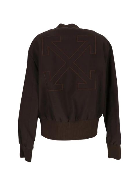 Off-White logo-detail jacket - Green - zdjęcie produktu nr 2