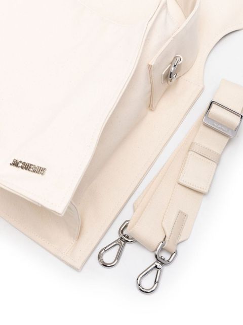 Jacquemus Le Bambino de Voyage holdall bag - Neutrals