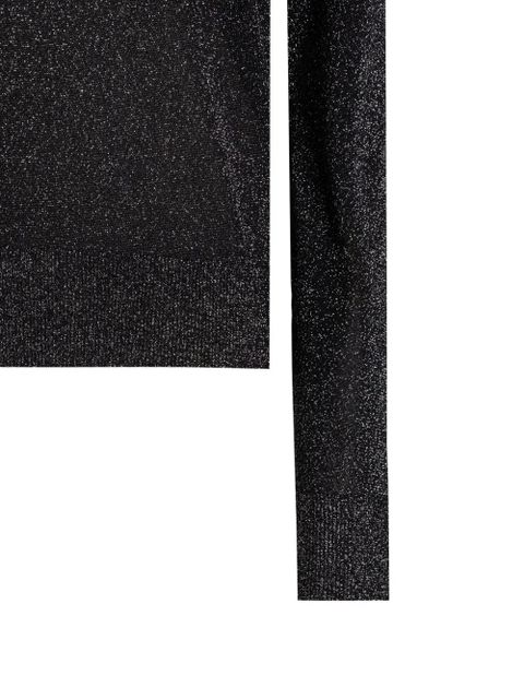 Dolce & Gabbana glitter-embellished sweater - Black