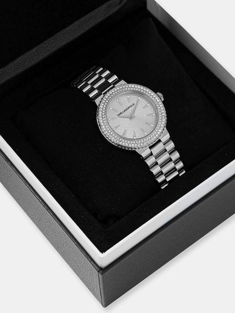 Karl Lagerfeld zegarek damski kolor srebrny R0553104502 - zdjęcie produktu nr 2