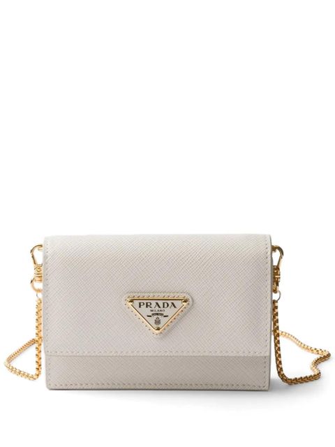Prada Saffiano leather wallet - White - zdjęcie produktu nr 1