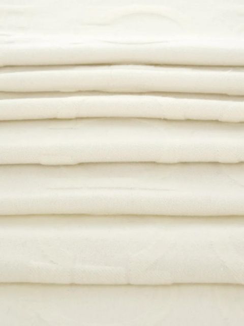 Ferragamo Gancini jacquard logo scarf - Neutrals