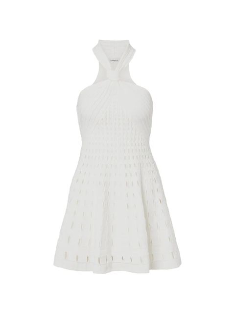 Simkhai Jenna halter eyelet dress - White - zdjęcie produktu nr 1