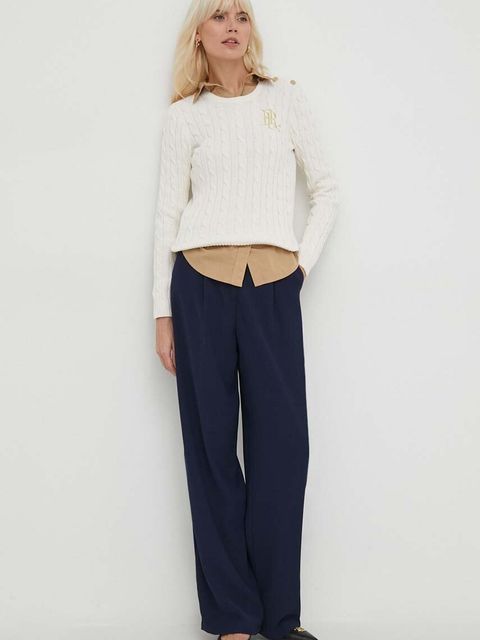 Lauren Ralph Lauren sweter bawełniany - zdjęcie produktu nr 1