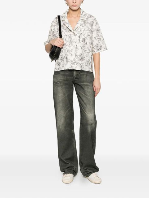 Golden Goose floral-print shirt - Neutrals - zdjęcie produktu nr 2