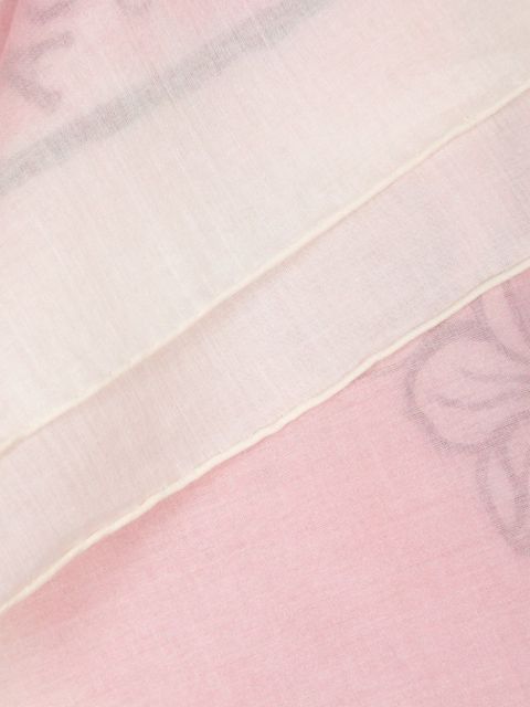 Prada floral-print scarf - Pink