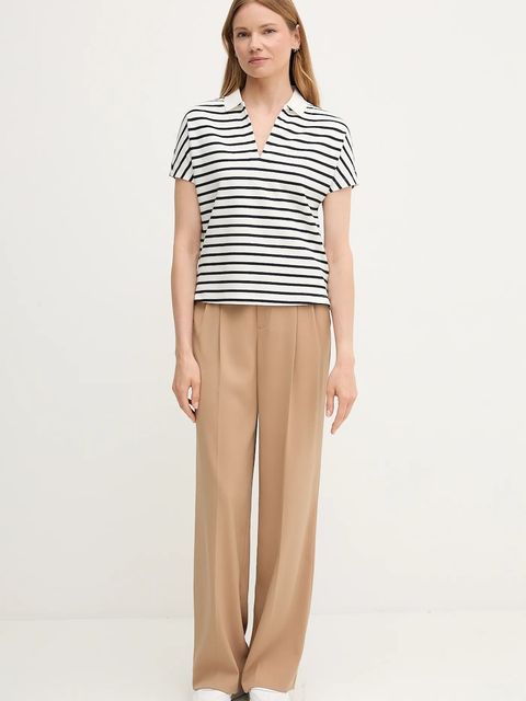 Tommy Hilfiger polo damski kolor biały WW0WW46512