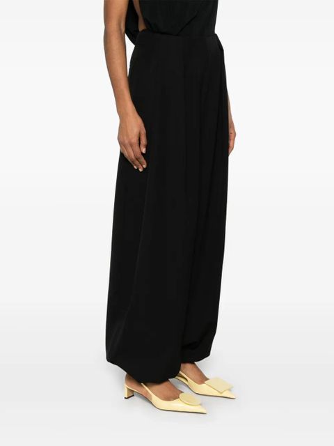 Jacquemus pleated trousers - Black