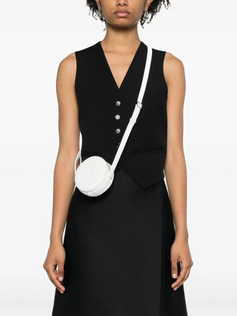 Courrèges Reedition Circle cross body bag - White