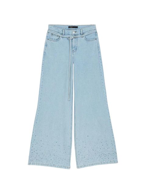 Maje tie-waist jeans - Blue - zdjęcie produktu nr 1