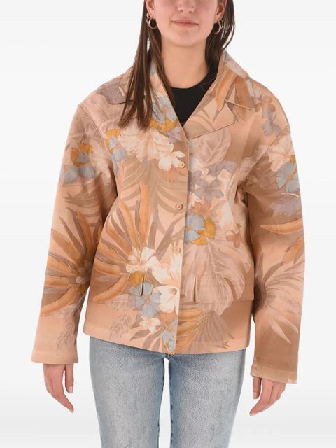 Maison Margiela floral-print blazer - Pink - zdjęcie produktu nr 1