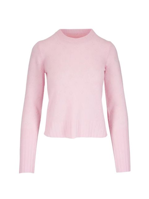 Guest In Residence pointelle-knit sweater - Pink - zdjęcie produktu nr 1