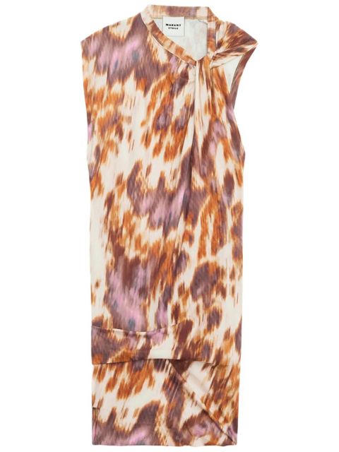 MARANT ÉTOILE Leany dress - Neutrals - zdjęcie produktu nr 1