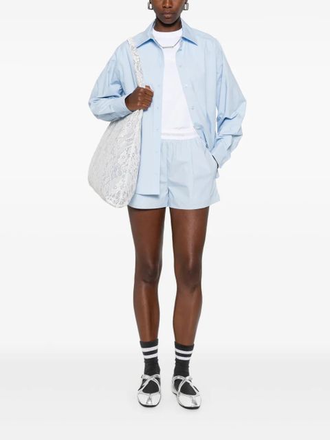 Alexander Wang cotton shorts - Blue - zdjęcie produktu nr 2