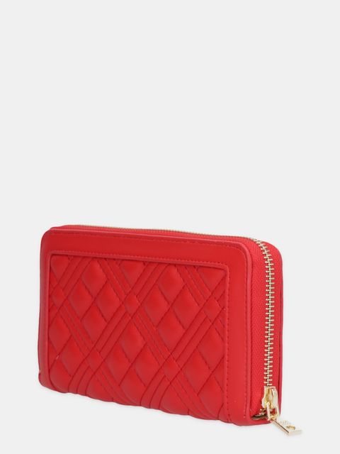 Love Moschino portfel damski kolor czerwony JC5600PP0NLA0500