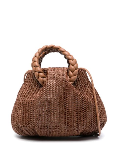 Hereu Bombon woven-raffia tote bag - Brown - zdjęcie produktu nr 1